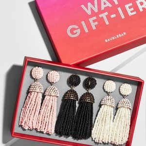 Baublebar Triple Threat Tassel Earring Gift Set